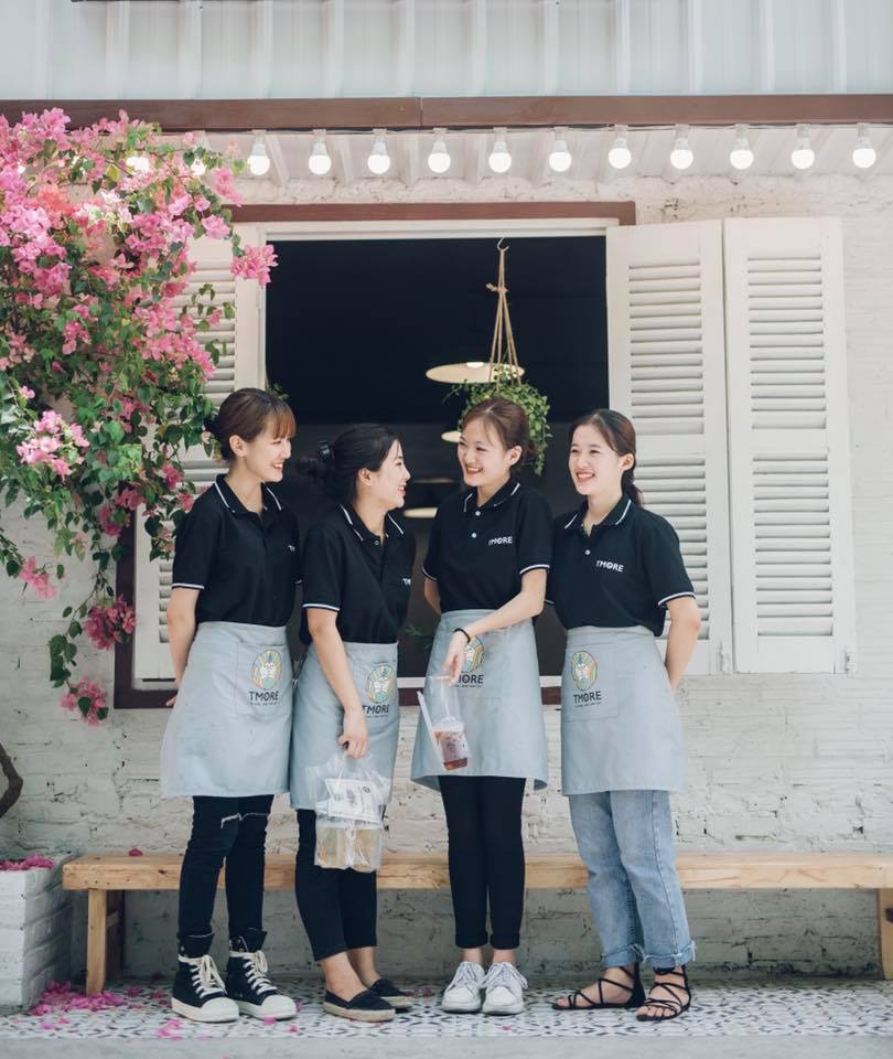 đồng phục quán cafe