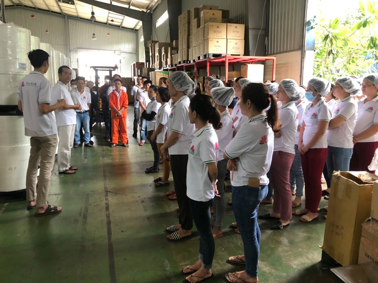 đồng phục công ty vina mask